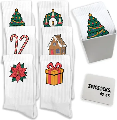 Produktbild von epicsocks HollyHops Socken in 42-46 im