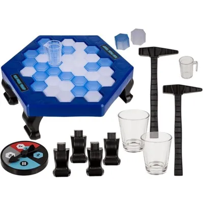 Produktbild von Eisscholle Trinkspiel mit Shotgläsern