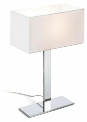 Immagine prodotto di PLAZA M tavolo bianco cromo 230V LED E27 15W
