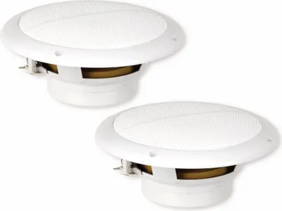 Image de Haut-parleurs encastrés Kenford 50W 8 blanc 1 paire