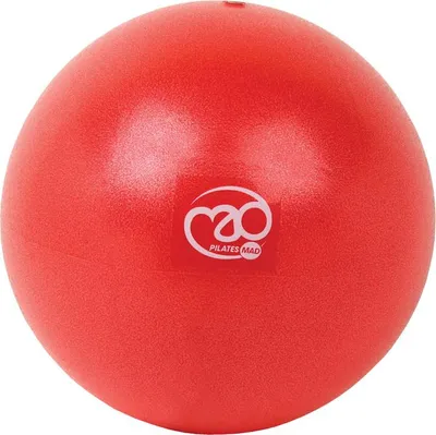 Produktbild von Fitness-Mad Pilates Ball Anti-Rutsch 9 Zoll Rot - Exer-Soft Ball