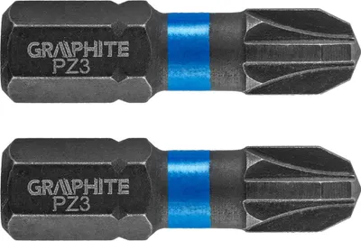 Productafbeelding van Graphiet 56H505, 1/4 inch, PZ 3, 25 mm, 8 gram, Blistr