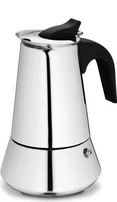 Produktbild von kela Espressokanne BARI aus Edelstahl für 6 Tassen // Espressokocher