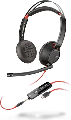 Zdjęcie produktu dla POLY 3936338 Headset Stereo USB-C schwarz