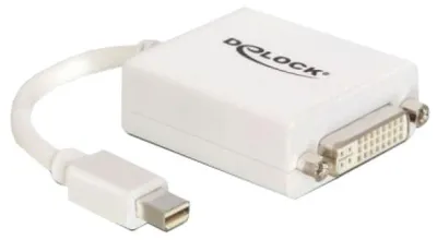 Produktbild von Delock - DVI-Adapter - Mini DisplayPort (M) zu DVI-I (W) - 18 cm