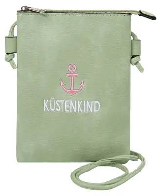 Produktbild von Leoberg Crossbag Tasche aus Kunstleder - Umhängetasche in 313136-Grün-36