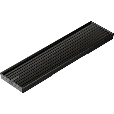 Produktbild von BORA CKAEDAB, Lüftungsgitter, Schwarz, Edelstahl, 332 mm, 91 mm, 22 mm