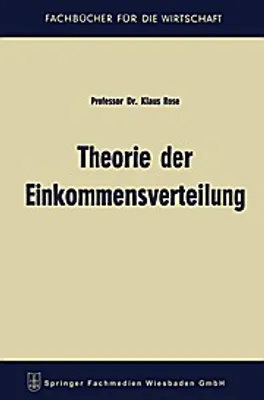 Image de Theorie der Einkommensverteilung