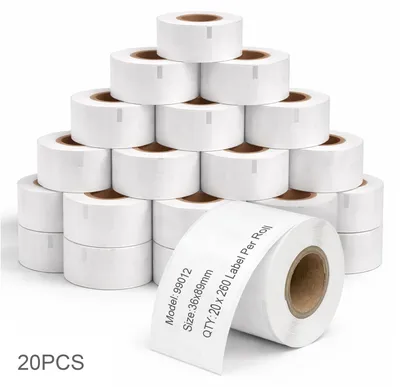 Produktbild von 36 mm x 89 mm selbstklebende Adressetiketten für Versandzwecke