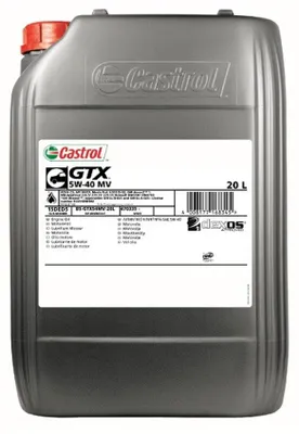 Produktbild von CASTROL GTX MV für 5W-40 20 Liter Motoröl Motorenöl 9.55535-S2 DEXOS 2 226.5 229.31 229.51 RN0700 RN0710 Öl