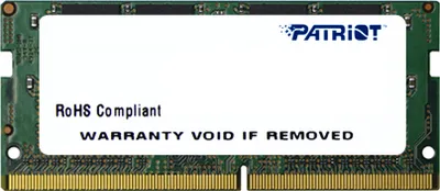 Obrázok produktu pre Patriot Memory Signature Line PSD48G266681S, 8 GB, 1 x 8 GB, DDR4, 2666 MHz, 260-pin SO-DIMM