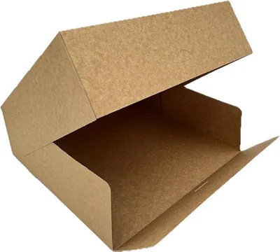 Productafbeelding van Taartdoos van stevig karton, 16 x 16 x 8 cm, 5 stuks, geschikt voor gebak