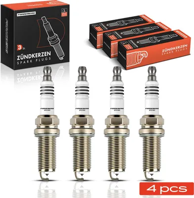 Image de Frankberg 4x Bougie d'allumage pour Nissan Qashqai +2 I J10 X-Trail Renault Laguna III