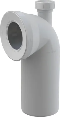 Zdjęcie produktu dla Alcadrain A90-90P40A   WC Anschlussbogen 90° mit Konnektor Anschluss DN40