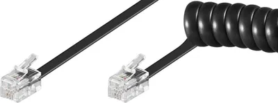 Zdjęcie produktu dla Microconnect MPK10200, 2 m, RJ-10, RJ-10, Męska, Męska, Czarny