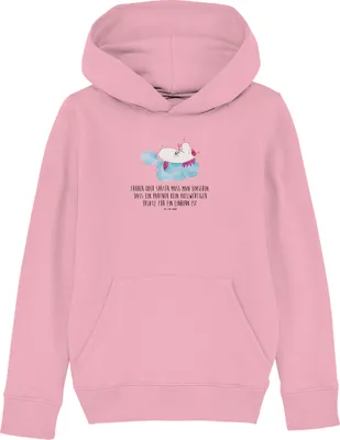 Produktbild von Mr. & Mrs. Panda Kinderpullover Einhorn Verliebt 12-14 Jahre (152/164) - Baumwolle Pink - Geschenk, Unicorn, Sweatshirt, Freundin, Liebe, Einhörner, Kinderbekleidung, Pulli