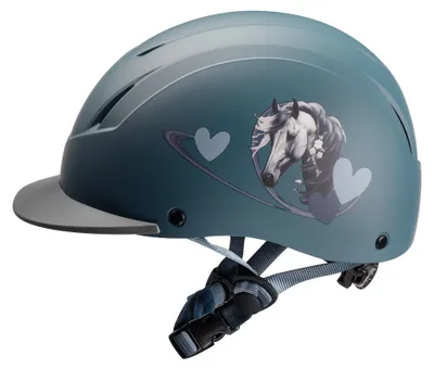 Produktbild von PFIFF Protection X Reithelm verstellbar Blau S 52-56 cm