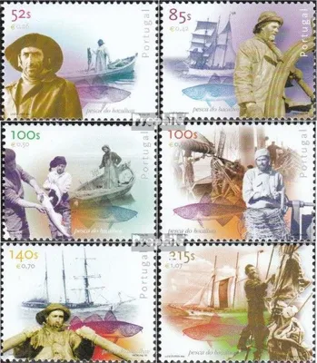 Produktbild von Briefmarken Portugal 2000 Mi 2448-2453 (kompl.Ausg.) postfrisch Kabeljau-Fischerei