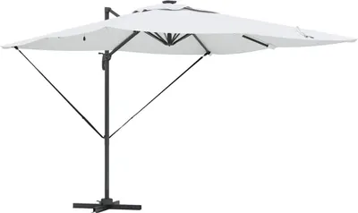 Produktbild von vidaXL Sonnenschirm Sand 286 x 284 x 270 cm Aluminium und Polyester
