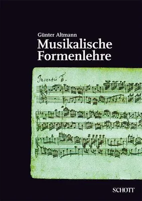 Produktbild von Musikalische Formenlehre