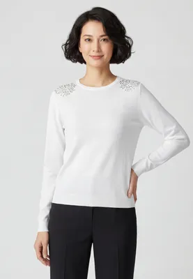 Produktbild von CHANCERY damen pullover - weiß, XXL