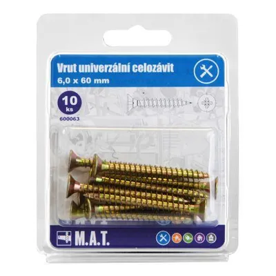 Immagine prodotto di vite senza filettatura 6,0x 60mm ZZ (10pz)