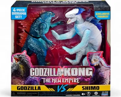 Produktbild von The new empire 15 cm Godzilla versus Shimo 2-pack
