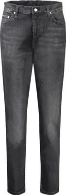 Produktbild von Schwarze Mom Jeans für Damen mit Logo - Stilvoller Denim-Look
