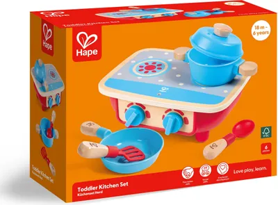 Produktbild von Hape E3170, Küche, 1,8 Jahr(e), Mehrfarbig, Kunststoff, Holz