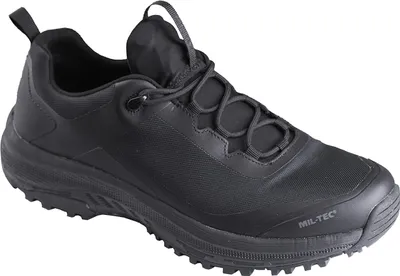 Produktbild von Leichter, atmungsaktiver Sneaker für Gelände, schwarz, Größe 9, mit dämpfender Laufsohle
