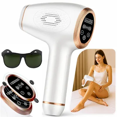 Image de Épilateur à Lumière Pulsée IPL W-1901 pour Épilation Définitive du Corps avec Lunettes