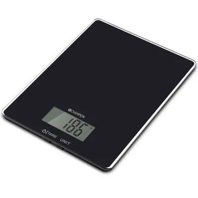 Produktbild von Küchenwaage Glas 5kg KV110 Schwarz