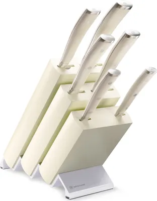 Produktbild von Wüsthof Messerblock 7-teilig / Knife Block Set 7 Pieces Classic Ikon Crème --  1090470602 – EAN 4002293118253 – Art.-Nr. 2023063055