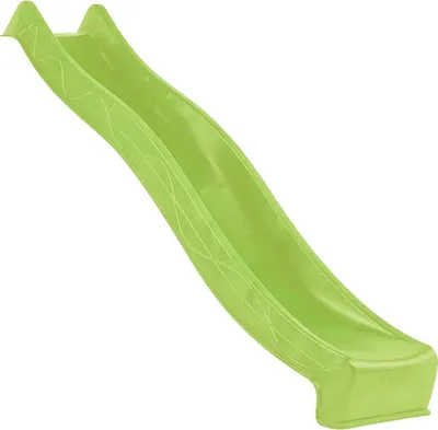 Zdjęcie produktu dla Zjeżdżalnia dziecięca 2,90 m S-line HDPE zielone jabłko - marka KBT