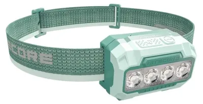 Image de Lampe frontale de randonnée Nitecore HA23 UHE 600 LM verte