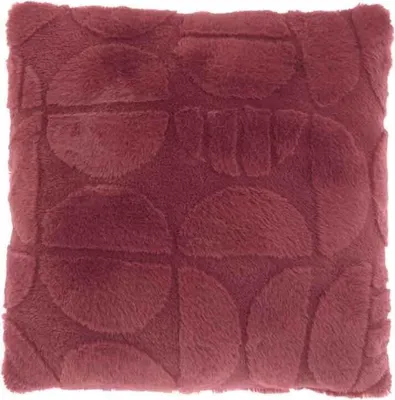 Produktbild von Unique Living - Kissenbezug Milan Marsala 45x45