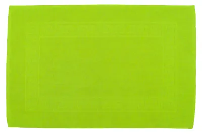 Produktbild von Julie Julsen® Badvorleger Duschvorleger Spirale Apfelgrün,50 x 80 cm