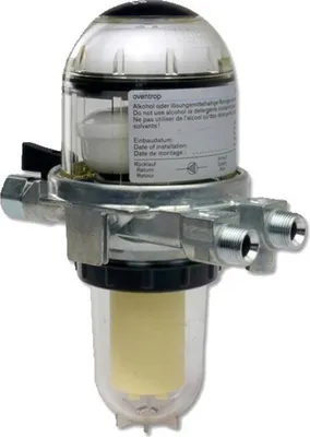 Produktbild von Wolf Heizölfilter für Einstrangsystem mit Absperrventil