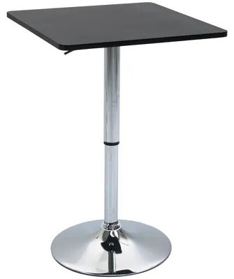 Produktbild von HOMCOM Bartisch Höhenverstellbar Stehtisch mit Drehbar Tischplatte für Esszimmer
