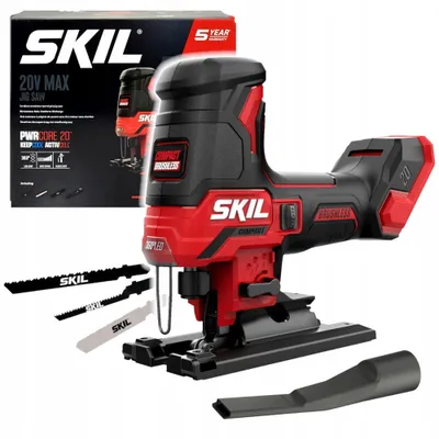 Image de SKIL 3440 CA Akku Pendelhub Stichsäge (20V, leichter Griff, 360° LED-Leuchte)