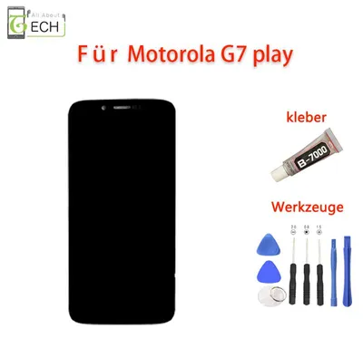 Produktbild von Für Motorola Moto G7 Play XT1952 LCD Display Bildschirm Touchscreen +Werkzeuge