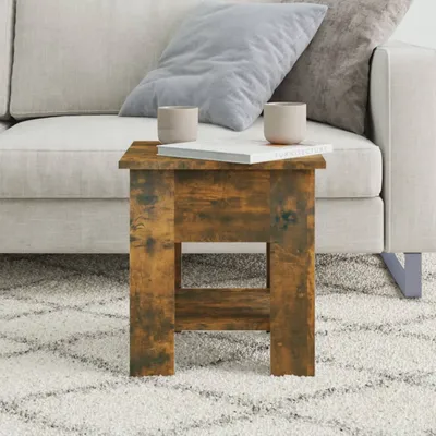 Produktbild von "Winter Sale" Couchtische - Braun Couchtisch Räuchereiche 40x40x42cm Holzwerkstoff DE8586349