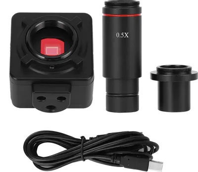 Obrázek produktu pro Mikroskopická kamera USB Digitální 5,0MP průmyslové kamery CMOS pro mikroelektroniku Bohaté funkce