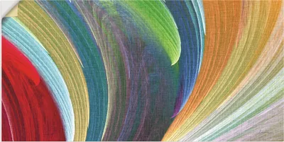 Produktbild von ARTland Wandbild, selbstklebend Windwellen III Größe: 60x30 cm