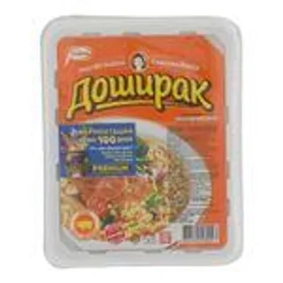 Produktbild von Doshirak Instant Nudelsuppe | Schweinefleischgeschmack | Fermentiert & würzig | 90 g