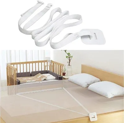 Image de Sangle de sécurité pour lit d'enfant, 8 m, sangle pour sommier, fixation latérale