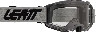 Produktbild von LEATT Vizion 3.5 Motocross Brille Grau Schwarz Klare Linse 90%