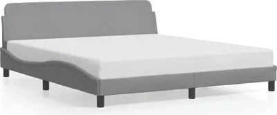 Immagine prodotto di vidaXL Struttura letto "Dover" grigio chiaro 180x200 cm tessuto