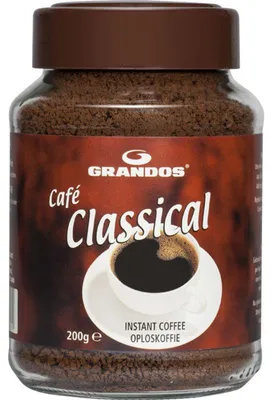 Obrázek produktu pro Grandos Café Classic instantní káva 200g – aromatická, instantní káva