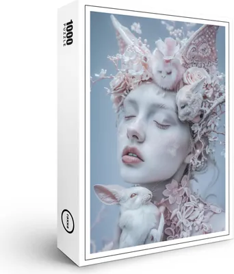 Produktbild von raxxa Premium-Puzzle "Thalion Silberhain", 1000 Teile
